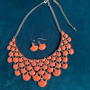 Coral costume jewelry
